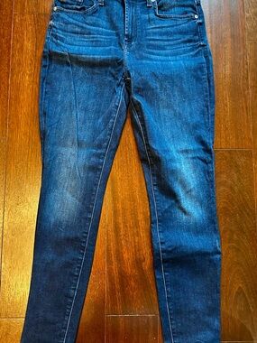 7 For All Mankind Indigo Stretch Skinny Jeans